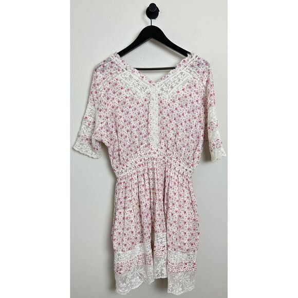 LOVESHACKFANCY Newton Dress in Poppy Pink Size Large - Picture 8 of 12